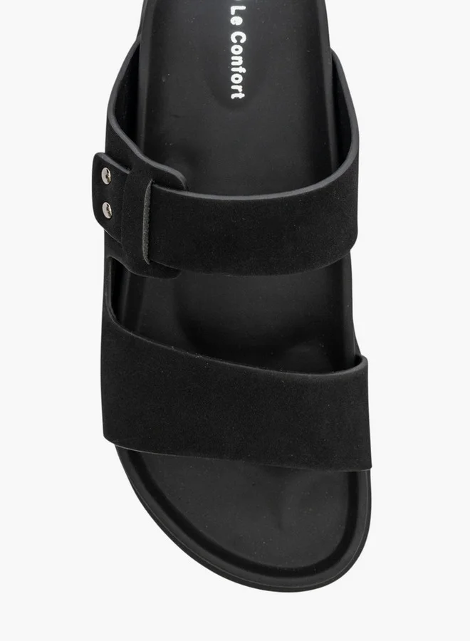 Le Confort Men Solid Slip-On Sandals
