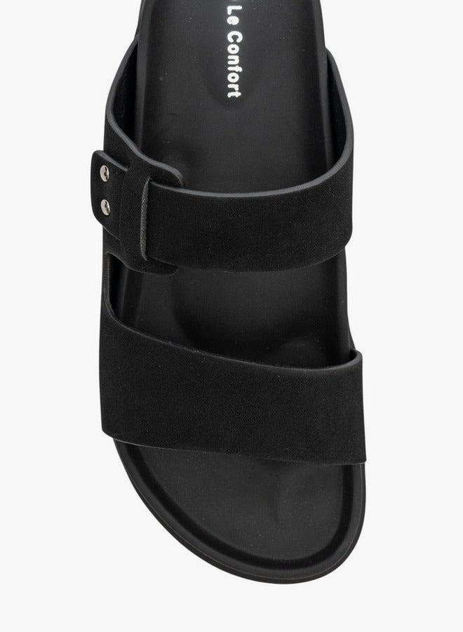 Le Confort Men Solid Slip-On Sandals - Image 4