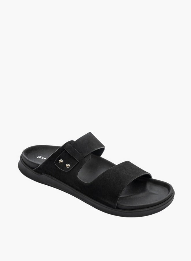 Le Confort Men Solid Slip-On Sandals - Image 3