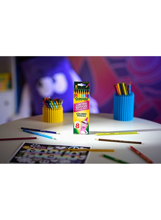 Crayola Limited Edition Colors Colored Pencils, 8 Count, Retired Colors - Image 5