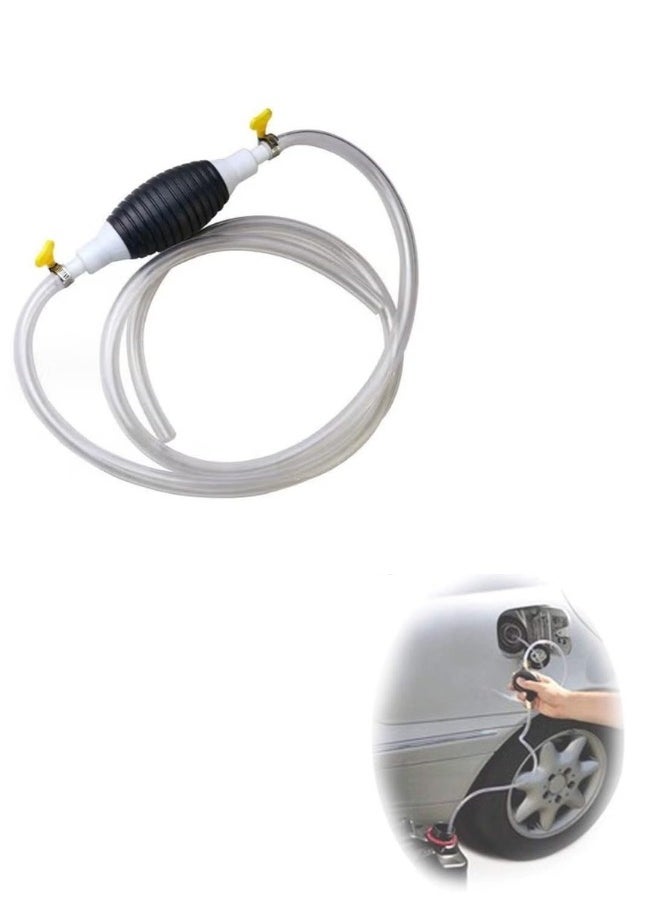 Generic - Manual pump for suction of oil and gasoline, and also suitable for water 1.5m - Image 1