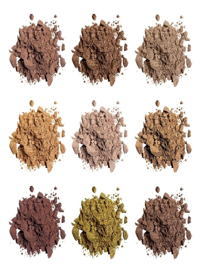 The Crème Shop Drippin' 9 Color Palette | Brown Eyeshadow Palette | Matte & Shimmer Eyeshadow Palette | Natural Eyeshadow Palettes - Image 2