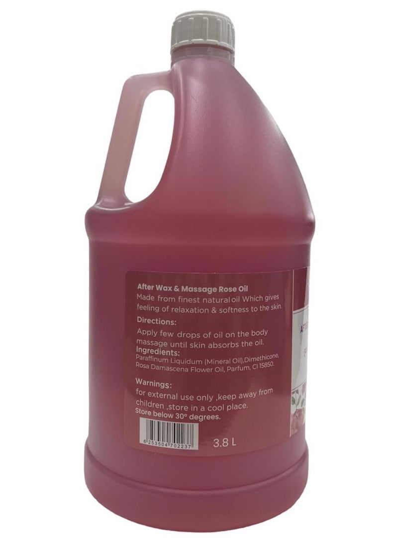 Globalstar 2 in 1 After Wax & Massage Rose Oil Extract 3.8L - Image 2