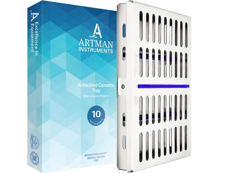 Artman Instruments ARTMAN Instrument Cassette Rack for 5710 20 Instruments Box Dental Instruments Organizer for 10 Instruments