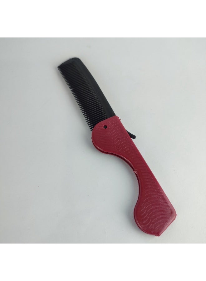 عرض قطعتين مشط جيب صغير قابل للطي – سهل الحمل في الجيب - Image 5