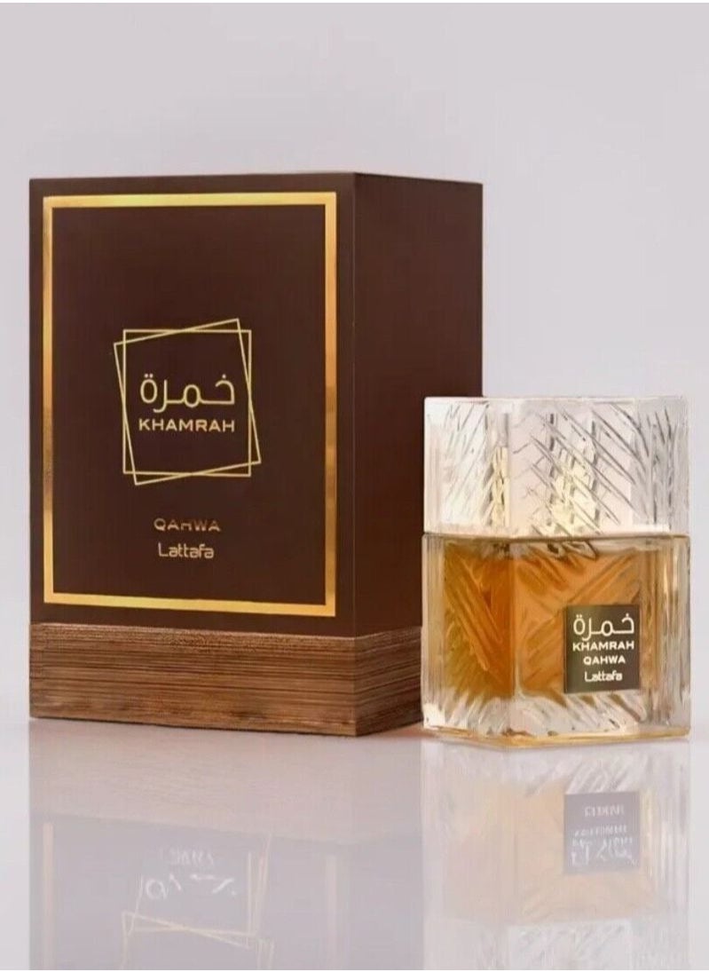Lattafa Khamrah Qahwa edp 100ML  - Image 1