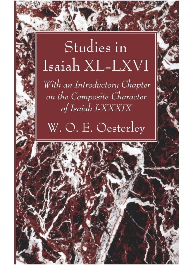 Studies in Isaiah XL-LXVI  - Image 1