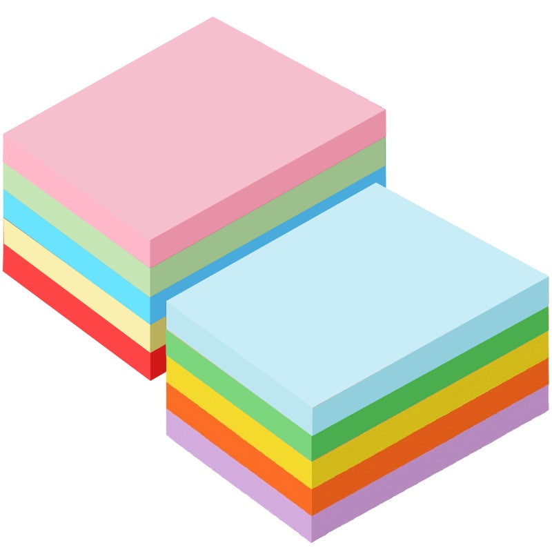ورق بناء شير 1000 ورقة ورق ملون بالجملة كاردستوك A4 9 × 12 ثقيل الوزن لوازم الحرف اليدوية للطباعة ورق متنوع للأطفال والبالغين لوازم المدرسة والمكتب فن قوس قزح