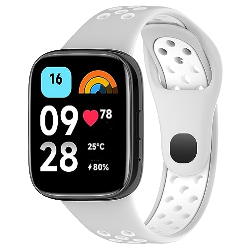 INF Silicone Strap for Redmi Watch 3 Youth/Watch 3 Lite/Watch 3 Active, Replacement Strap with Classic and Simple Design, Watch Strap Made of TPU - Image 3