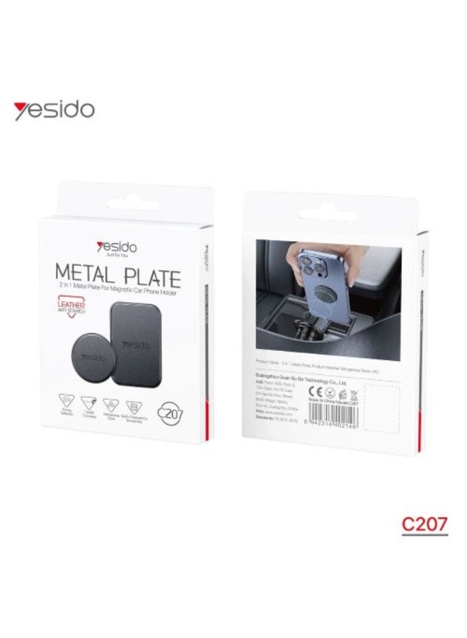 Yesido C207 2in1 Metal Plate - Image 1