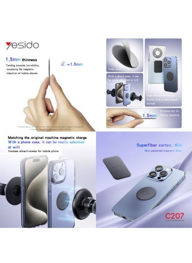 Yesido C207 2in1 Metal Plate - Image 3