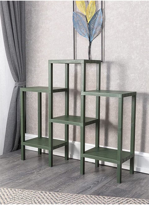 DorePlast Modular 6 Shelf System GREEN