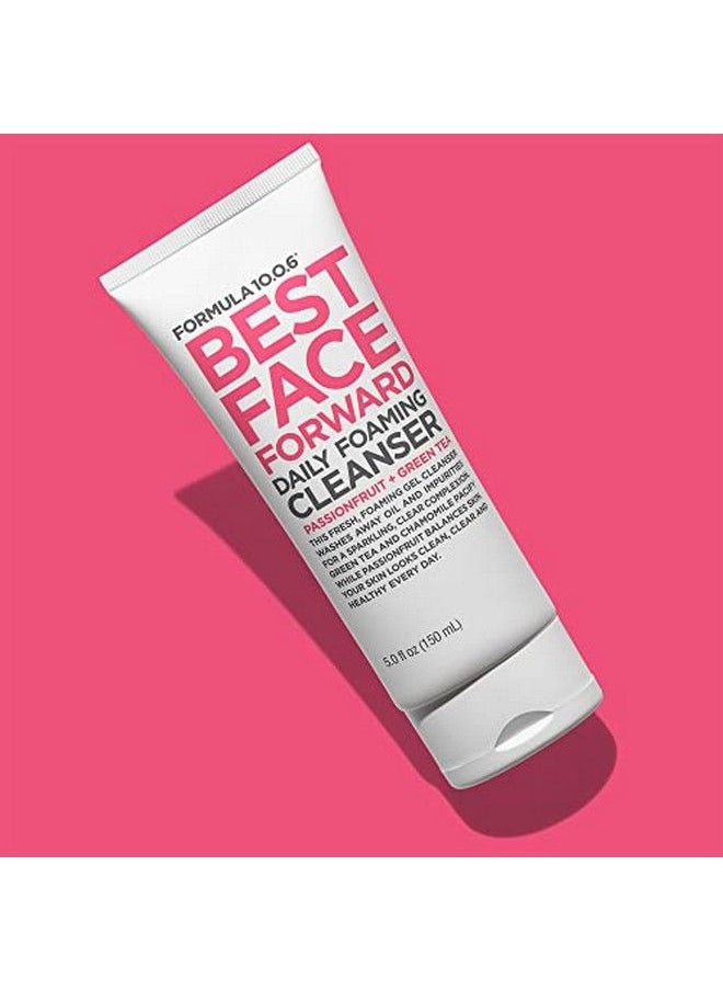 FORMULA 10.0.6 - Best Face Forward Daily Foaming Cleanser Foaming Face Wash Cleanses Face Oil Vegan Parabenfree Sulfatefree & Crueltyfree 5 Fl Oz - Image 1