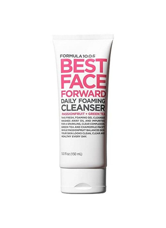 FORMULA 10.0.6 - Best Face Forward Daily Foaming Cleanser Foaming Face Wash Cleanses Face Oil Vegan Parabenfree Sulfatefree & Crueltyfree 5 Fl Oz - Image 1