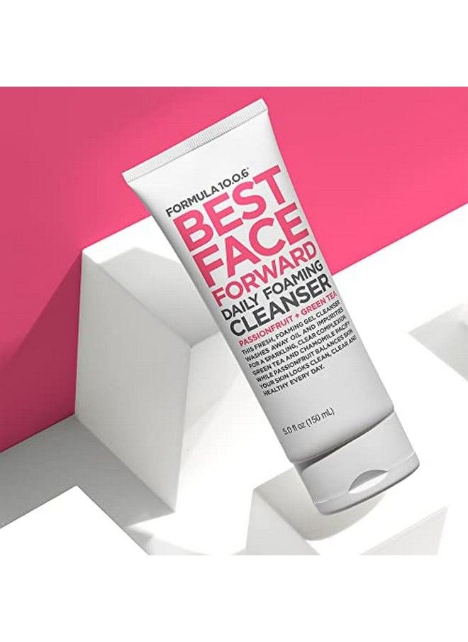 FORMULA 10.0.6 - Best Face Forward Daily Foaming Cleanser Foaming Face Wash Cleanses Face Oil Vegan Parabenfree Sulfatefree & Crueltyfree 5 Fl Oz - Image 1