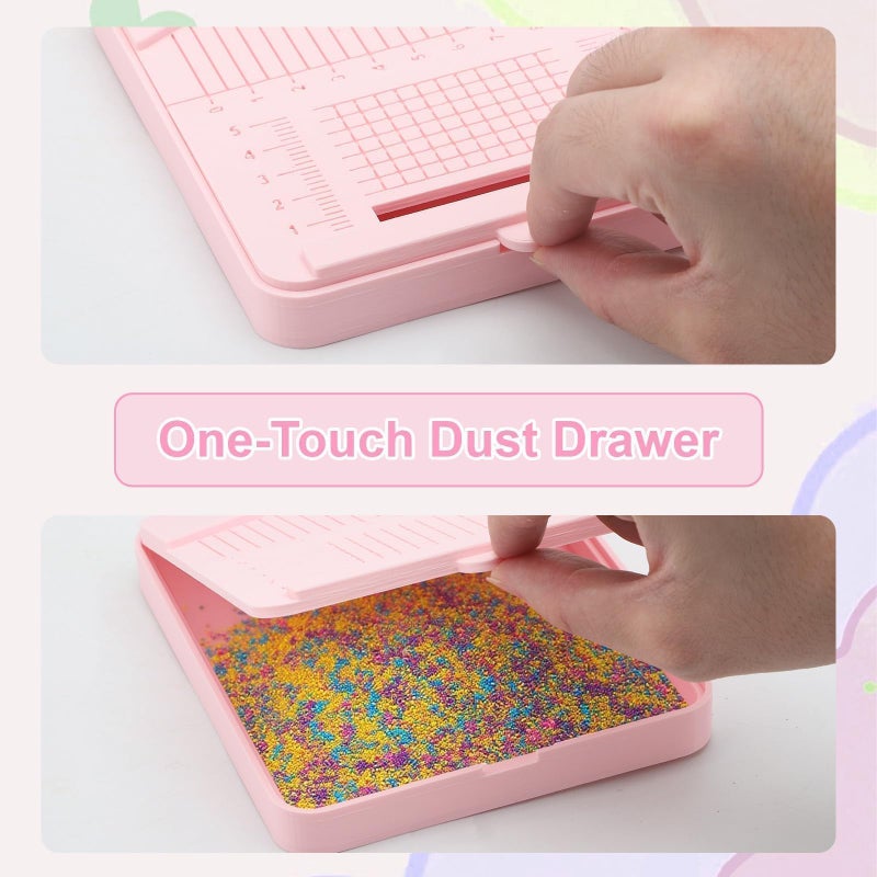 EEEKit 12 PCS Polymer Clay Earring Drill Guides, Polymer Clay Jewelry Making Tools with a Crafting Hand Drill Bits Set for Earrings, Jewelry - Image 4