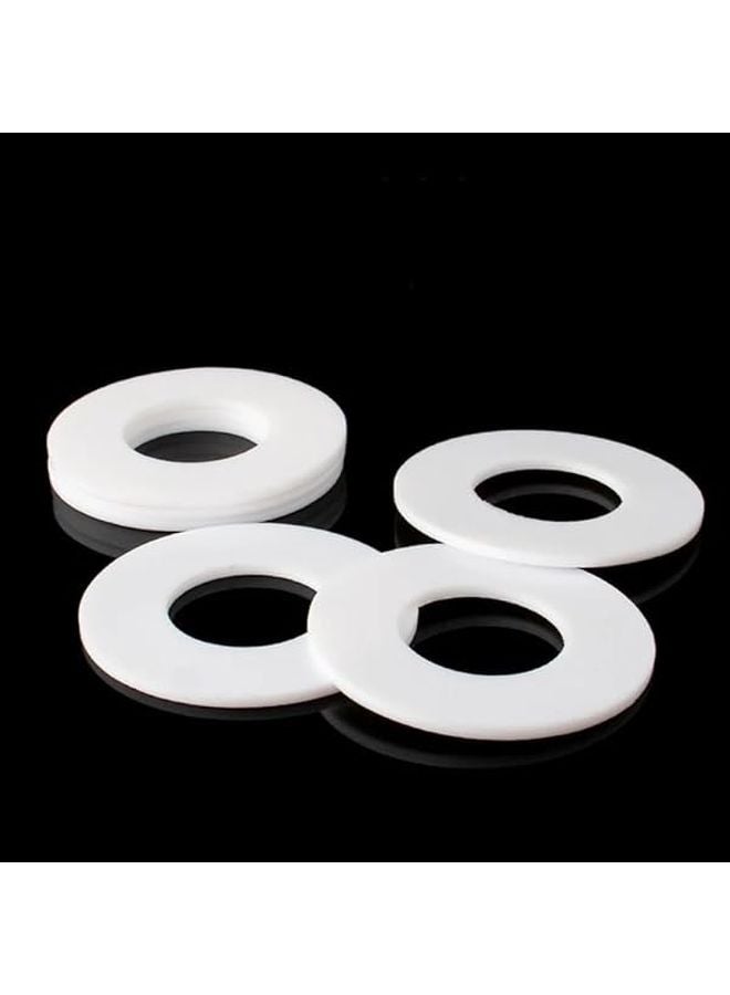 PTFE Flat Washers 44x50x1 25mm Flange Gaskets For Pressure Gauges And Water Pipe Joints - Image 1