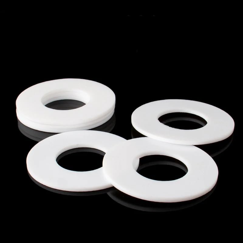 PTFE Flat Washers 44x50x1 25mm Flange Gaskets For Pressure Gauges And Water Pipe Joints - Image 2