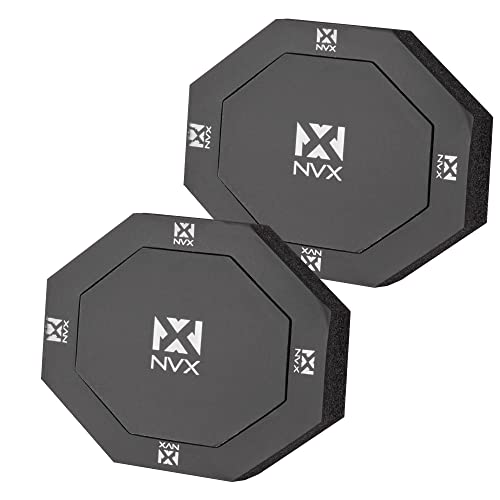 NVX FRING68 2 Piece Universal 6x8” Self Adhesive Foam Speaker Ring Kit with Foam Base Pad - Image 1
