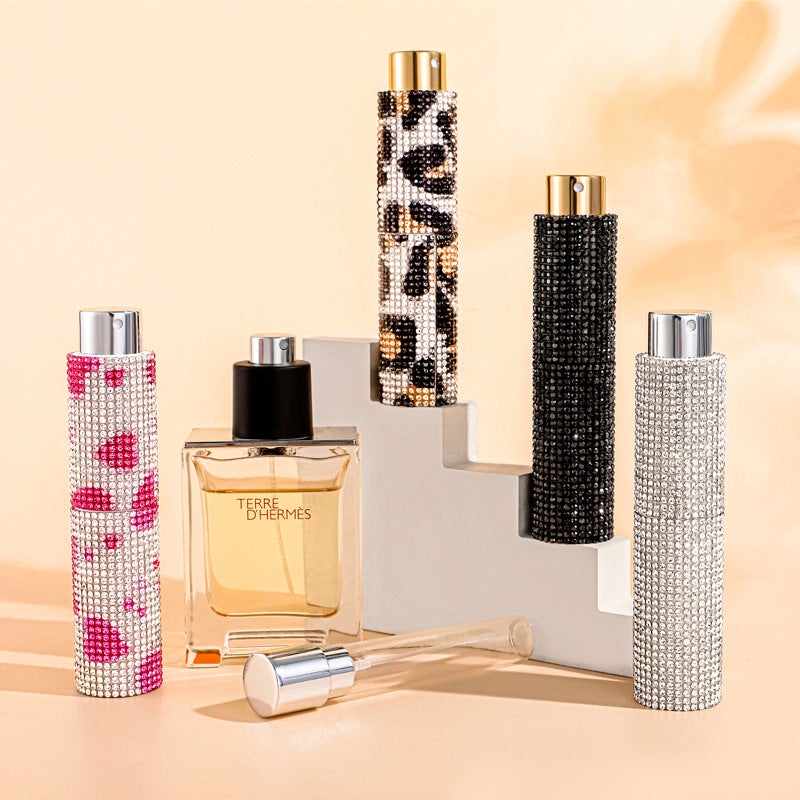 10Ml Perfume Sub-Bottle Diamond Travel Sub-Bottle Mini Portable Spray Bottle Empty Bottle Fine Gift - Image 2
