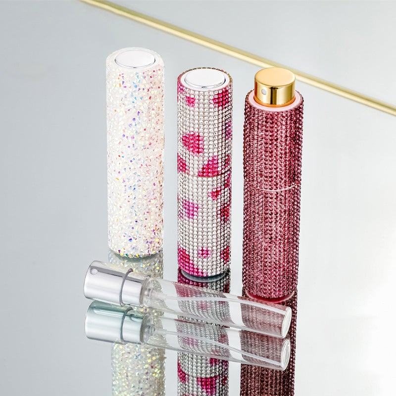 10Ml Perfume Sub-Bottle Diamond Travel Sub-Bottle Mini Portable Spray Bottle Empty Bottle Fine Gift - Image 5