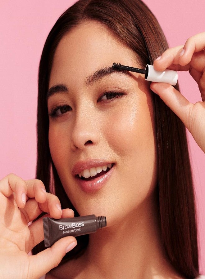MCoBeauty Brow Boss Glue & Set, Medium/Dark, Semi-Tinted Brow Gel, Vegan, Cruelty Free Cosmetics - Image 3