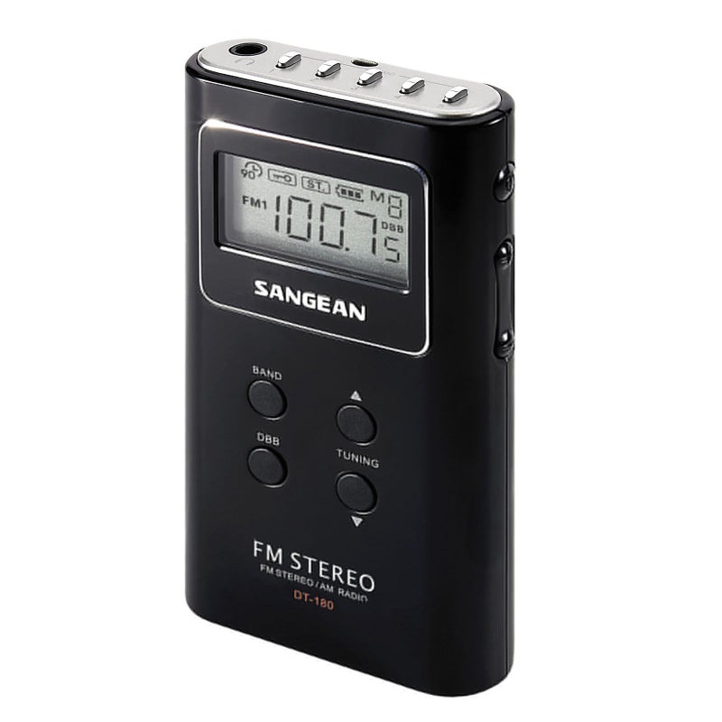 SANGEAN راديو جيب Sangean DT-180 AM/FM - Image 4