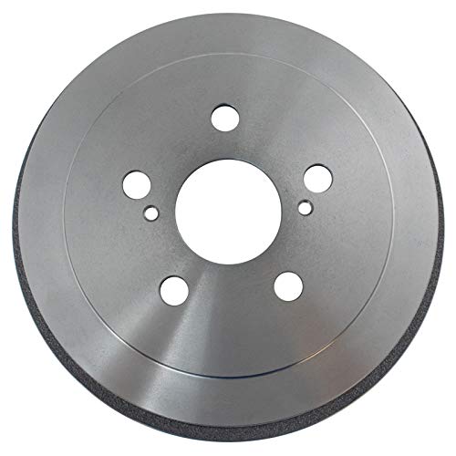 TRQ Rear Brake Drum Pair Set for 2000-2005 Toyota Celica / 2003-2008 Toyota Corolla / 2004-2008 Toyota Prius - Image 5