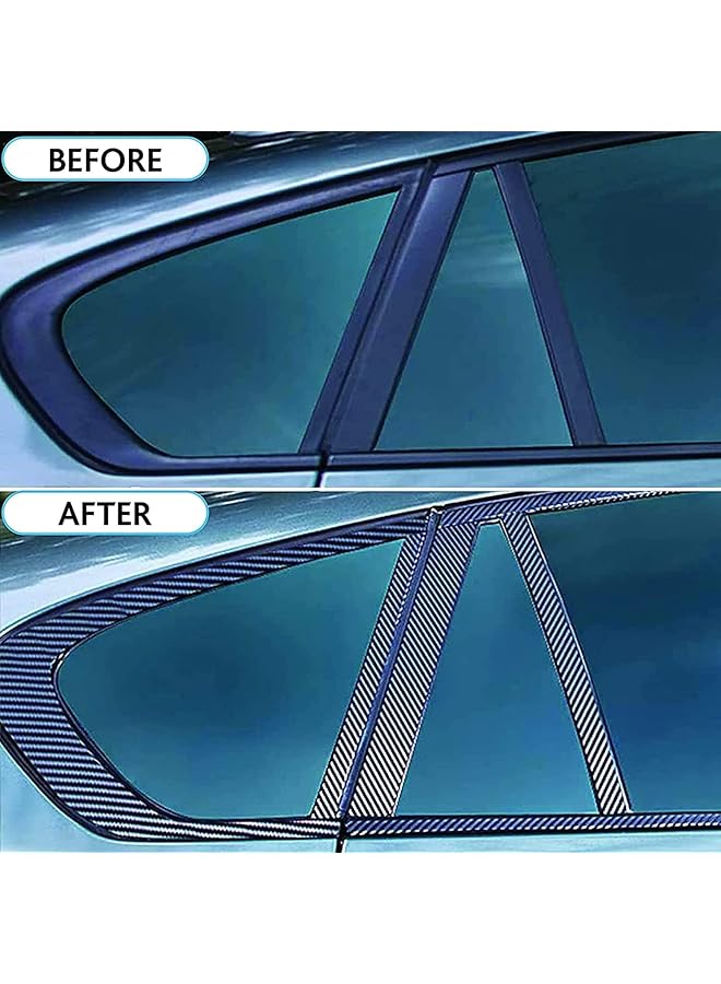 X Spring Carbon Fiber Vinyl Wrap For Cars, 127X30Cm Auto 3D Carbon Fiber Vinyl Wrap Sheet Decoration, Self-Adhesive Roll, Scratch Resistant Diy Car Wraps Film For Auto Body Protection & Decoration - Image 3