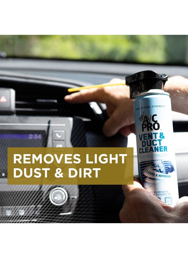 Interdynamics Interdynamics Certified A/C Pro Vent And Duct Cleaner, Professional Strength Odor Eliminator For Cars, Truck, Hvac, 10 Oz  - Image 2