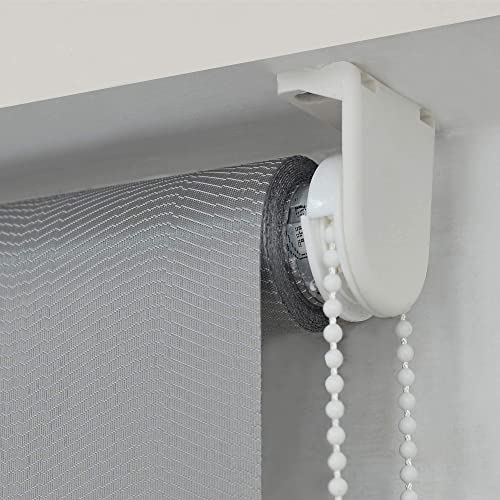 Deco Window 100% Blackout Roller Blinds for Windows (48 Inch W X 84 Inch H, Mineral Gray) Sun, UV Protection & Glare Resistant for Home & Office - Image 3