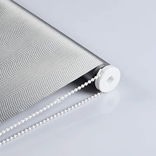 Deco Window 100% Blackout Roller Blinds for Windows (48 Inch W X 84 Inch H, Mineral Gray) Sun, UV Protection & Glare Resistant for Home & Office - Image 4
