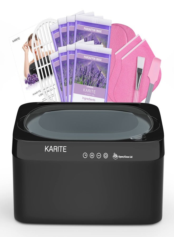 KARITE Paraffin Wax Machine for Hands and Feet with Auto Open Lid, Paraffin Bath,20Min Fast Wax Meltdown, Precision Temperature Control, 4500ml Paraffin Warmer with 8Pack Refills - Image 1