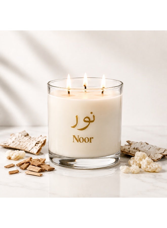 Noor Fragrances Nordic Light - Premium Home Fragrance Candle - Image 2