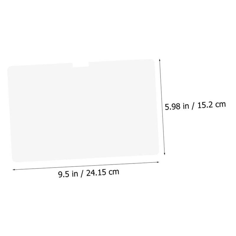 Tempered Glass Screen Protector for 10.4 Inch Tablet 2 Pack Anti Scratch Protective Film - Image 3