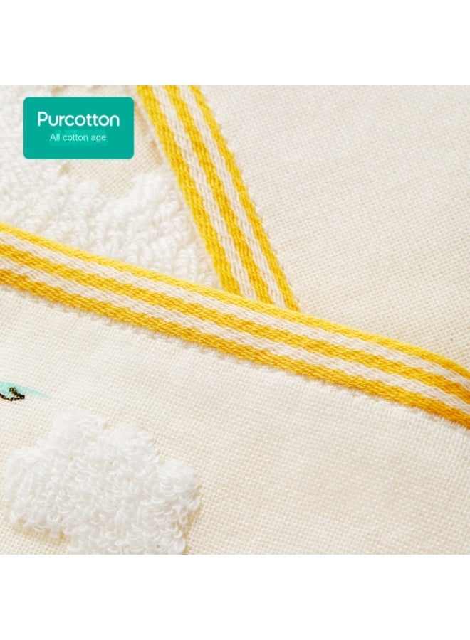 purcotton In-store Same Item】100% Baby Gauze Loop Towel, Soft And Absorbent Face Washcloth For Infants - Image 5