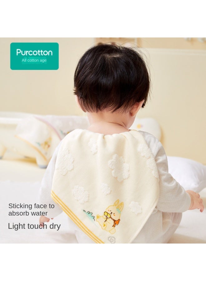 purcotton In-store Same Item】100% Baby Gauze Loop Towel, Soft And Absorbent Face Washcloth For Infants - Image 2