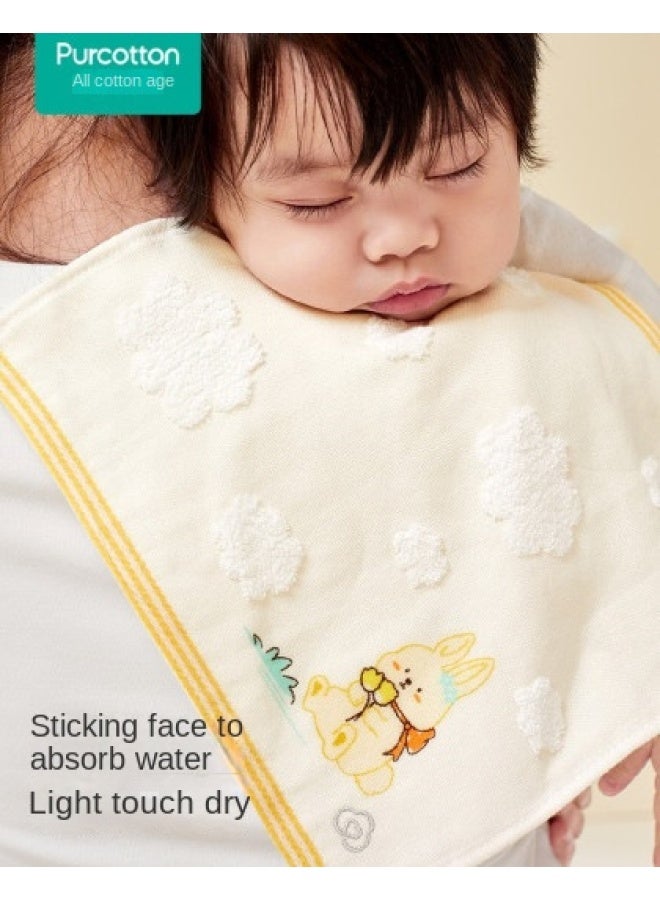 purcotton In-store Same Item】100% Baby Gauze Loop Towel, Soft And Absorbent Face Washcloth For Infants - Image 1