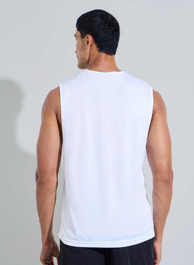 Styli Active Men Relaxed Fit Round Neck Tank - Image 4
