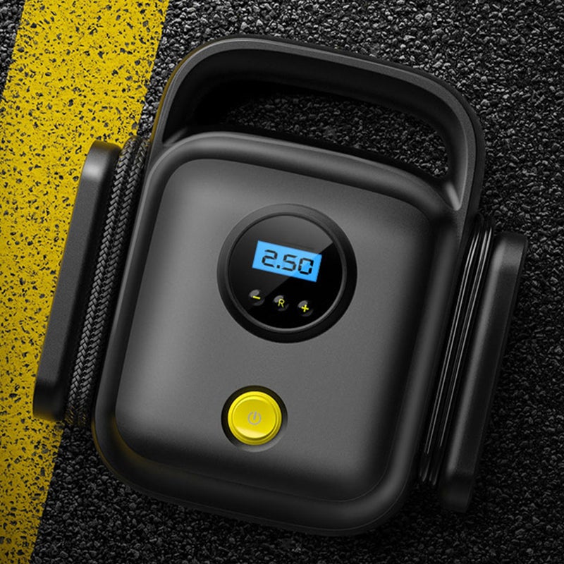Car Tire Inflator Vehicle Air Compressor Handheld Pump Inflatable Pump - Image 3