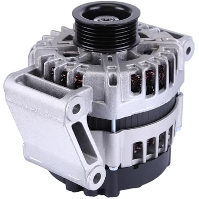 Aublinto Automotive Replacement Alternators Compatible With Chevrolet for Chevy Hhr 2.2L 2.4L 2008-2011 Alternator FG12S011, 2650641, A11266, FG12S011SP.-11266N, 15923218 Auto Electrical Alternator - Image 2