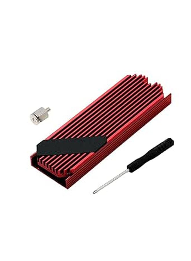 مشتت حرارة ألومنيوم لـ SSD، يضمن تبديدًا حراريًا فعالًا لتحسين الأداء - Image 1