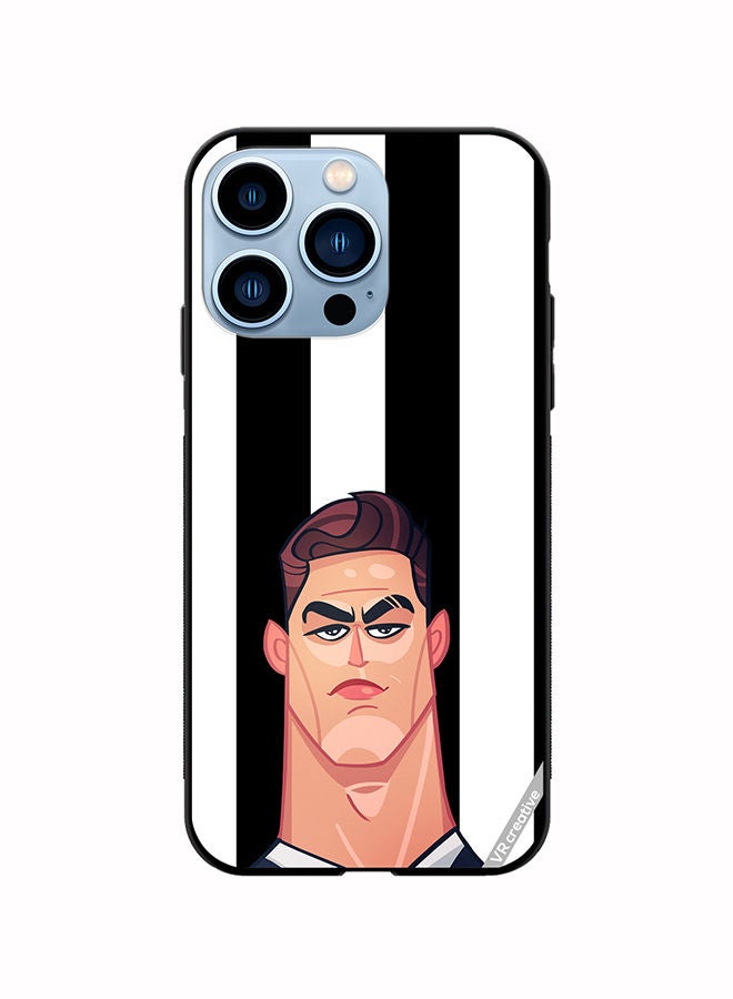 VR CREATIVE Protective Case Cover For Apple iPhone 14 Pro Cr7 Design Multicolour - Image 1