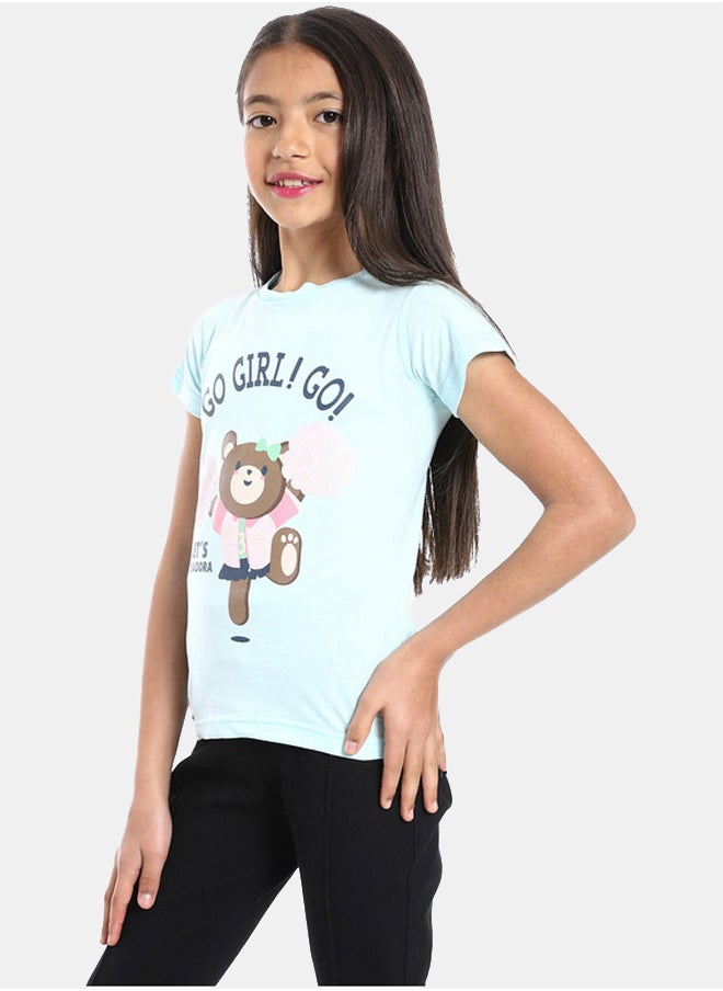 Girls Cotton Printed T-Shirt - pzsku/Z0CBBF649A9659C213F03Z/45/_/1725874319/7c035dfd-55ba-492b-957d-d6e54d505fdb