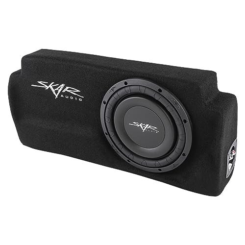 Skar Audio Single 10" Loaded Subwoofer Enclosure Compatible with 2016-2023 Toyota Tacoma Double Cab Trucks - Image 2