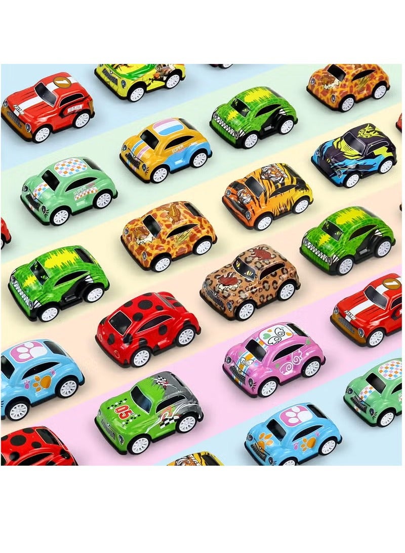 Mini Size, 30 Pack Mini Pull Back Cars for Kids Ages 3 4 5 6 Years Old, Bulk Vehicles Set Birthday Return Gifts, Carnival Prizes for Boys and Girls, Children Party Favors and Treasure Box Toys for Classroom  - Image 3