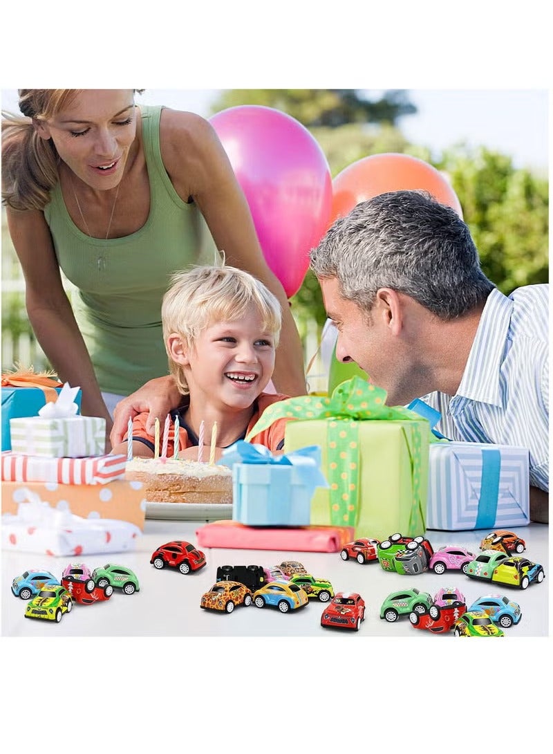 Mini Size, 30 Pack Mini Pull Back Cars for Kids Ages 3 4 5 6 Years Old, Bulk Vehicles Set Birthday Return Gifts, Carnival Prizes for Boys and Girls, Children Party Favors and Treasure Box Toys for Classroom  - Image 5