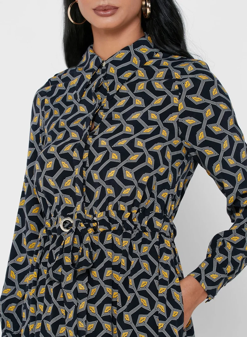 Ted Baker Kwalaa Printed Shirt Dress