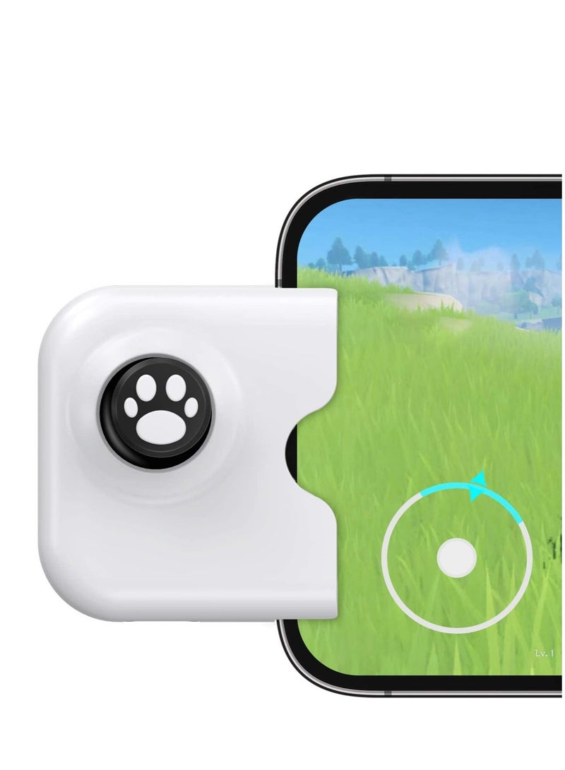 Y&D Game Controller Joystick for Phone (Android Version 10 or Later), For Gaming Gamepad Compatible with PUBGG Mobile, Call of Duty Mobile(CODM), Wild Rift, Genshin Impact (White)  - Image 1