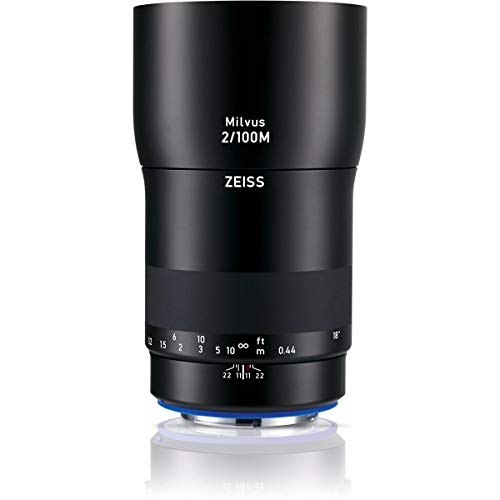 ZEISS Milvus ZE 2/100M Macro Camera Lens for Canon EF-Mount SLR/DSLR Cameras - Image 1